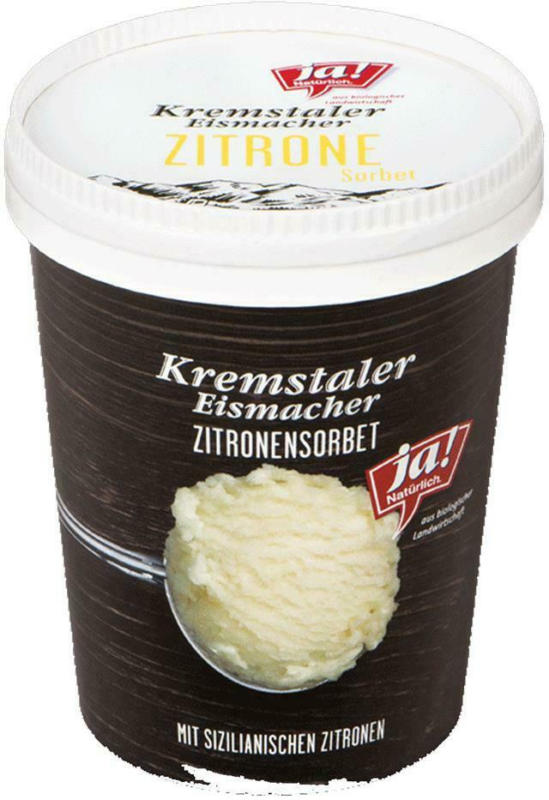 Ja! Natürlich Zitronen Sorbet