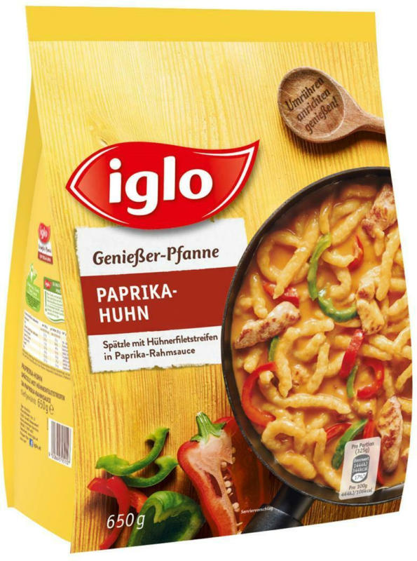 Iglo Genießer Pfanne Paprika-Huhn