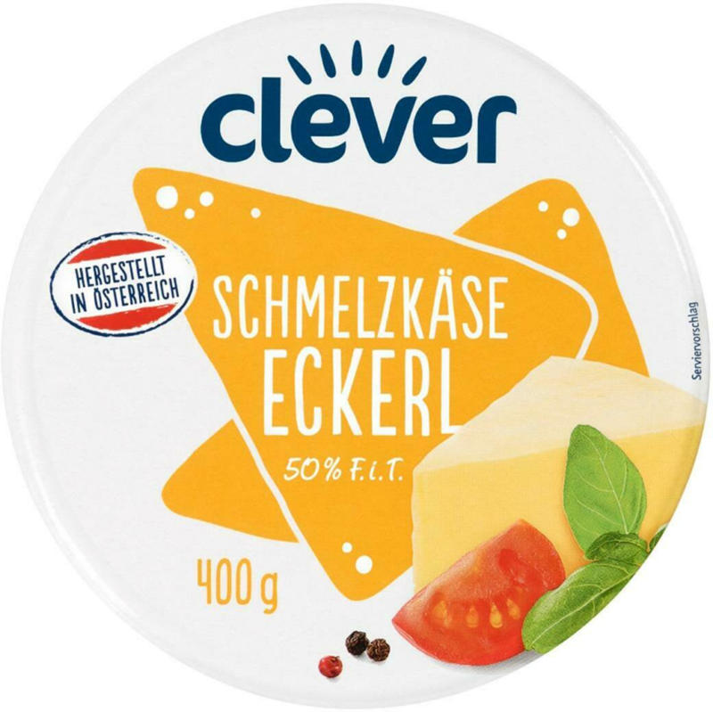 Clever Schmelzkäse Eckerl