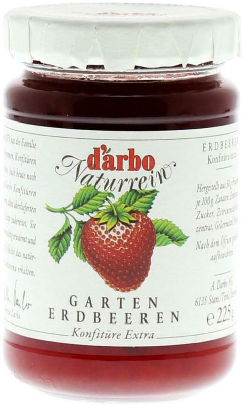 Darbo Gartenerdbeeren Konfitüre
