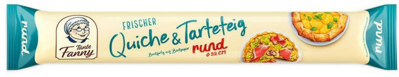 Tante Fanny Frischer Quiche- & Tarteteig