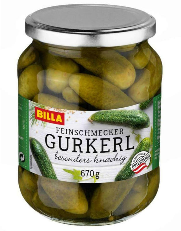 BILLA Feinschmecker-Gurkerl
