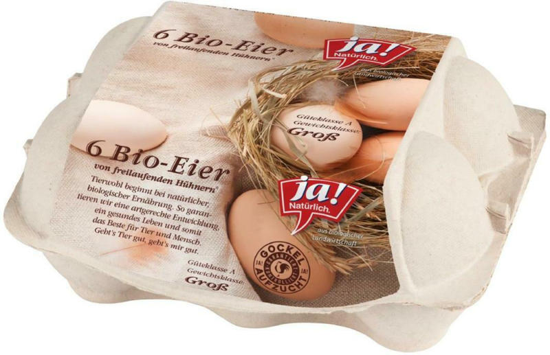Ja! Natürlich Bio-Eier L
