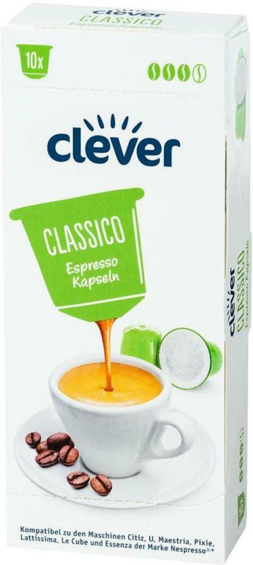 Clever Classico Espresso Kapseln