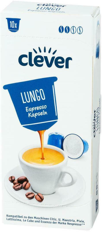 Clever Lungo Espresso Kapseln