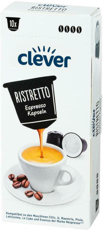 Clever Ristretto Espresso Kapseln