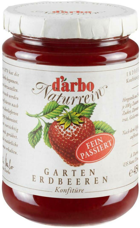 Darbo Gartenerdbeeren Konfitüre