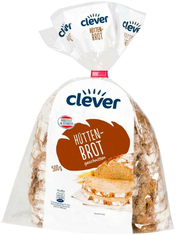 Clever Hüttenbrot geschnitten