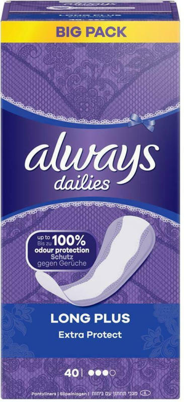 Always Extra Protect Slipeinlagen Long Plus Vorteilspack