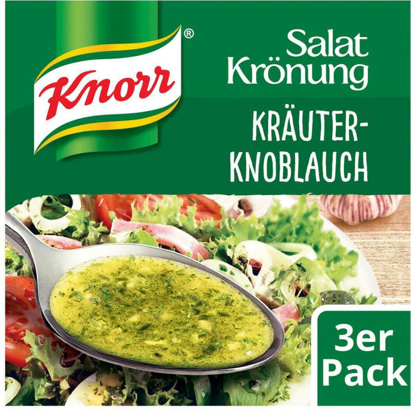 Knorr Salatkrönung Kräuter-Knoblauch 3er