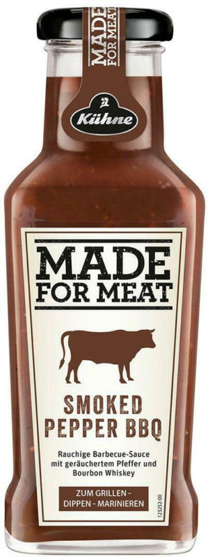 Made For Meat Smoked Pepper BBQ Sauce