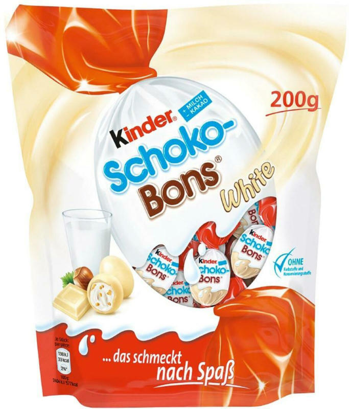 Kinder Schokobons White
