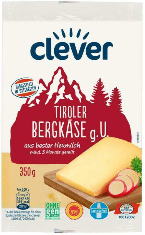 Clever Tiroler Bergkäse