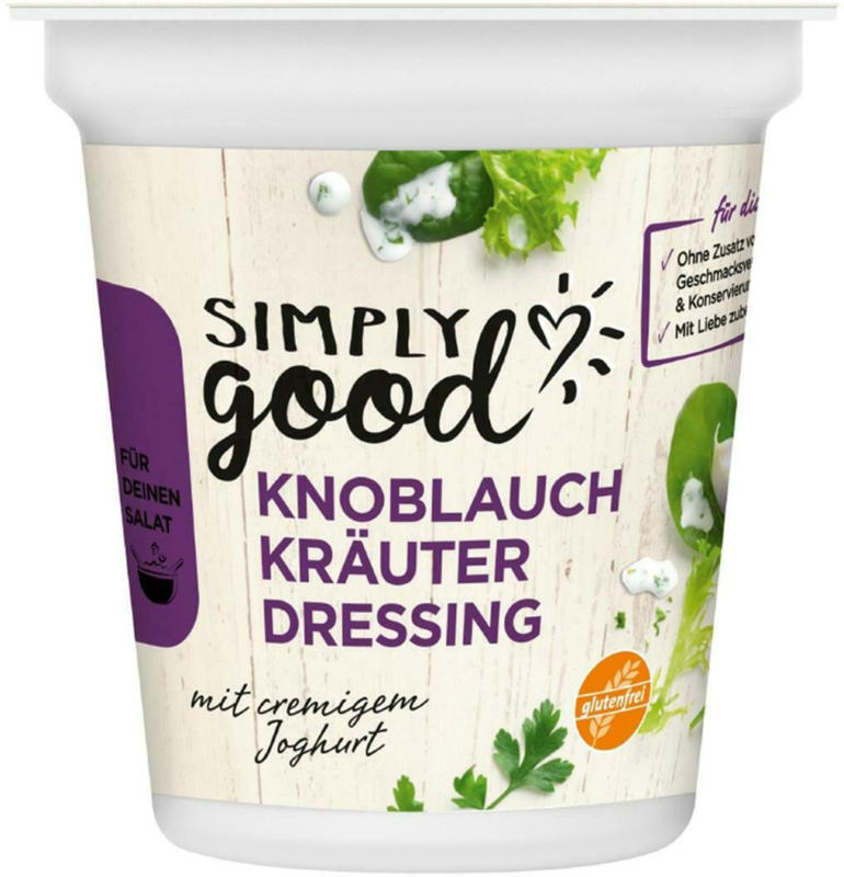 Simply Good Knoblauch-Kräuter Dressing