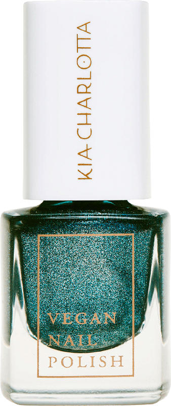 Kia-Charlotta Nagellack Vegan Nail Polish Independent - Türkisblau schimmernd