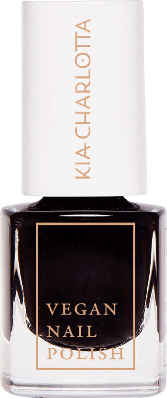 Kia-Charlotta Nagellack Vegan Nail Polish Brave Soul - Schwarz