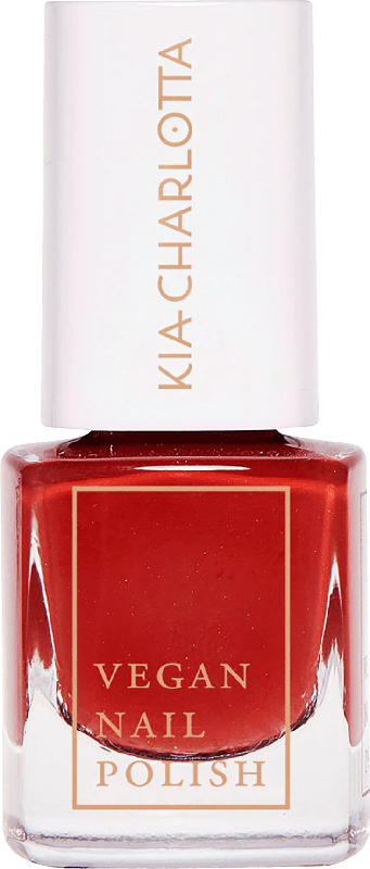 Kia-Charlotta Nagellack Vegan Nail Polish Determination - Dunkelrot