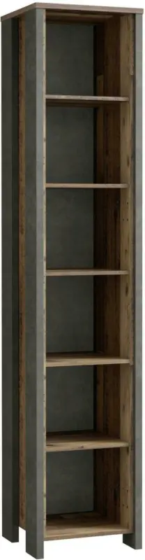 Regal 'Cliff' , Braun, Dunkelgrau