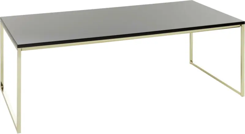 Couchtisch 'Riva' ca. 120x60 cm, schwarz