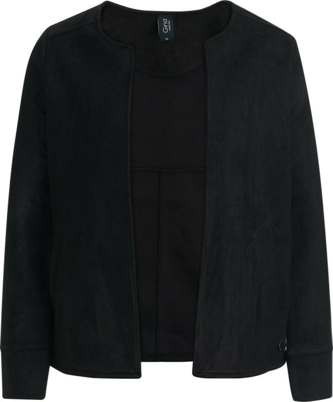 Damen Blazer in weicher Velours-Optik (Nur online)