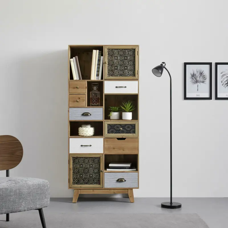 Highboard 'Frame', multicolor