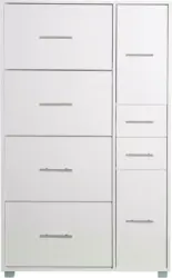 Schuhschrank 'Pisa' , weiß