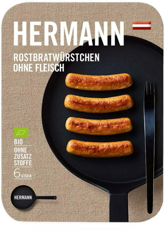 Hermann Rostbratwürstchen ohne Fleisch