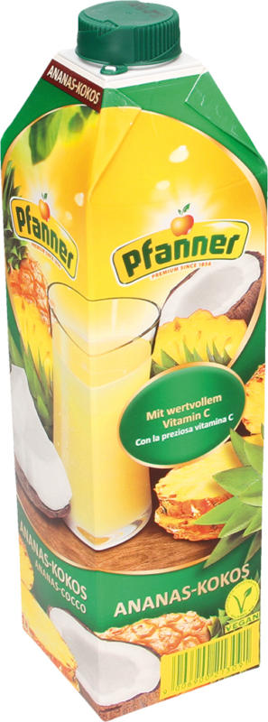 Ananas-Kokos-Getränk 25% - Pfanner