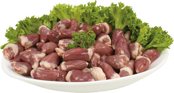 Hähnchen-Herzen frisch