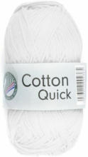 PAGRO DISKONT GRÜNDL Strickgarn ”Cotton Quick” 50g weiß