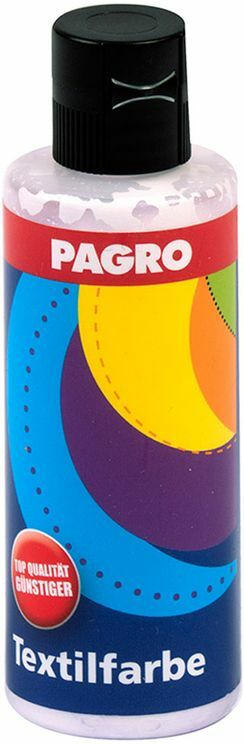 PAGRO Textilfarbe 80 ml weiß