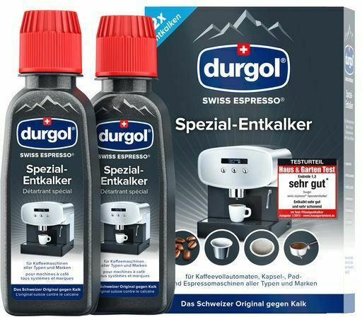 DURGOL Swiss Espresso Entkalker 2 x 125 ml