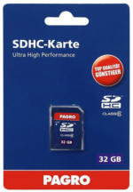 PAGRO DISKONT PAGRO SDHC Speicherkarte 32 GB