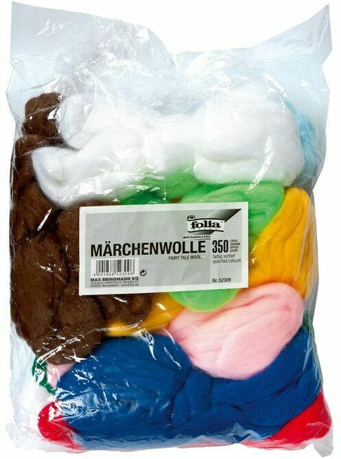 FOLIA Märchenwolle 350 g verschiedene Farben