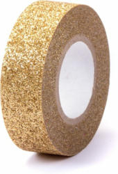 Washi Tape ”Glitzer” 15 mm x 5 m gold