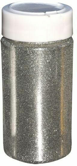 PLAYBOX Streuglitter 250 g silber