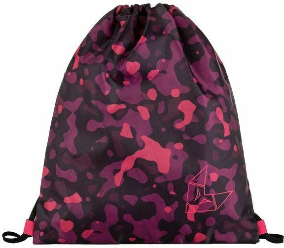 Kordelrucksack ”Oxy Sport Camo” violett