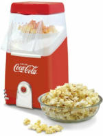 Pagro SILVA HOMELINE Popcornautomat im Coca-Cola Design 1.200 Watt rot