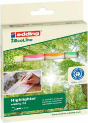 EDDING Leuchtmarker "Ecoline 24 Neon" 4 Stück mehrere Farben