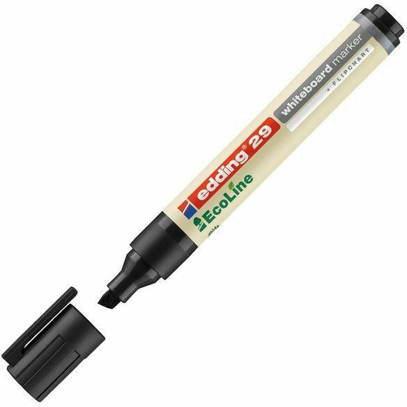 EDDING Whiteboardmarker 29 "Ecoline" Keilspitze 1-5 mm schwarz