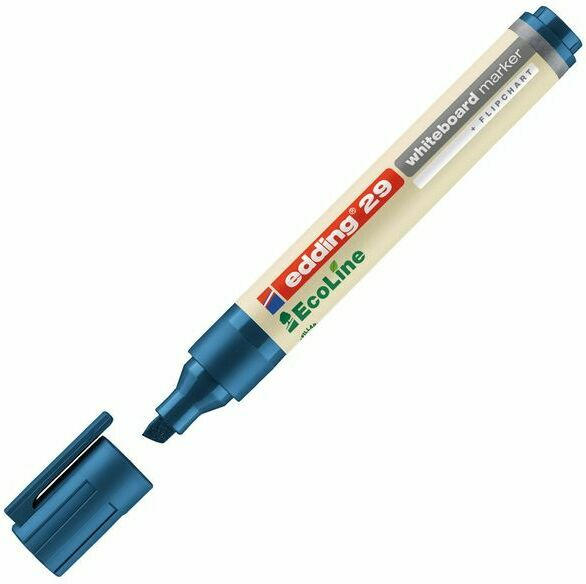 EDDING Whiteboardmarker 29 "Ecoline" Keilspitze 1-5 mm blau