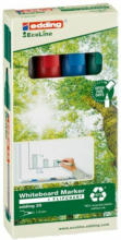 PAGRO DISKONT EDDING Whiteboardmarker-Set 28 "Ecoline" Rundsitze 1,5-3 mm mehrere Farben