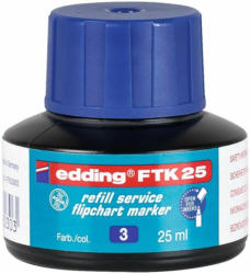 EDDING Nachfülltinte FTK25 für Flipchartmarker 25 ml blau