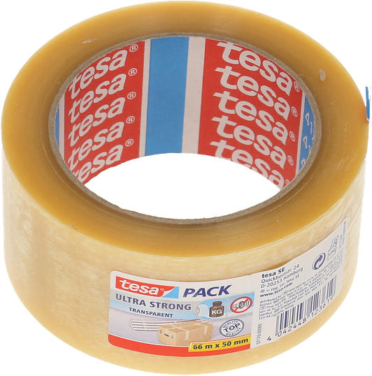 TESA Packband "Ultrastrong" 66 m x 50 mm transparent