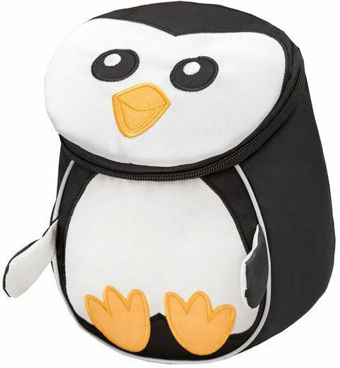 BELMIL Kinderrucksack ”Mini Animals - Pinguin” schwarz