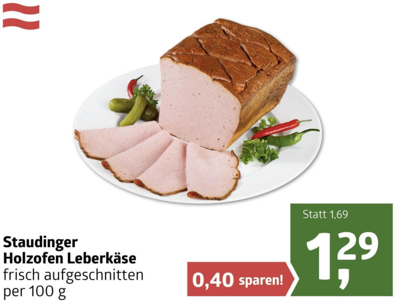 Staudinger Holzofen Leberkäse