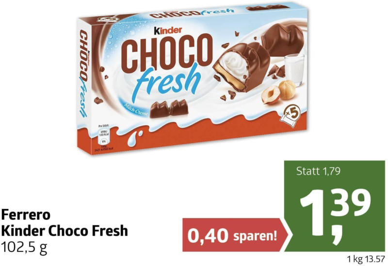 Ferrero Kinder Choco Fresh