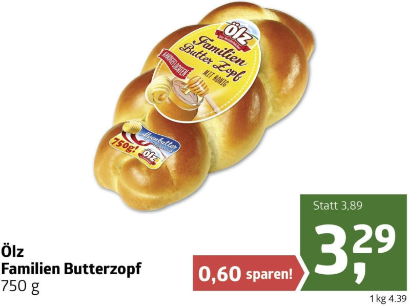 Ölz Familien Butterzopf