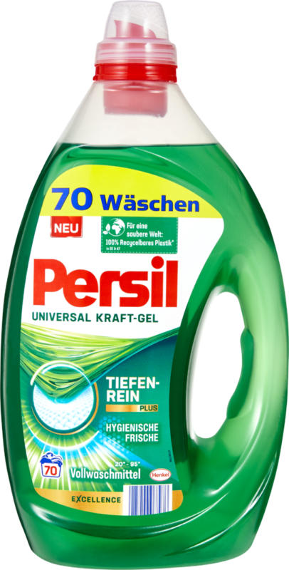 Lessive liquide Universal Persil, 70 lessives, 3,5 litres