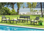 Garten-Set BORNEO anthrazit